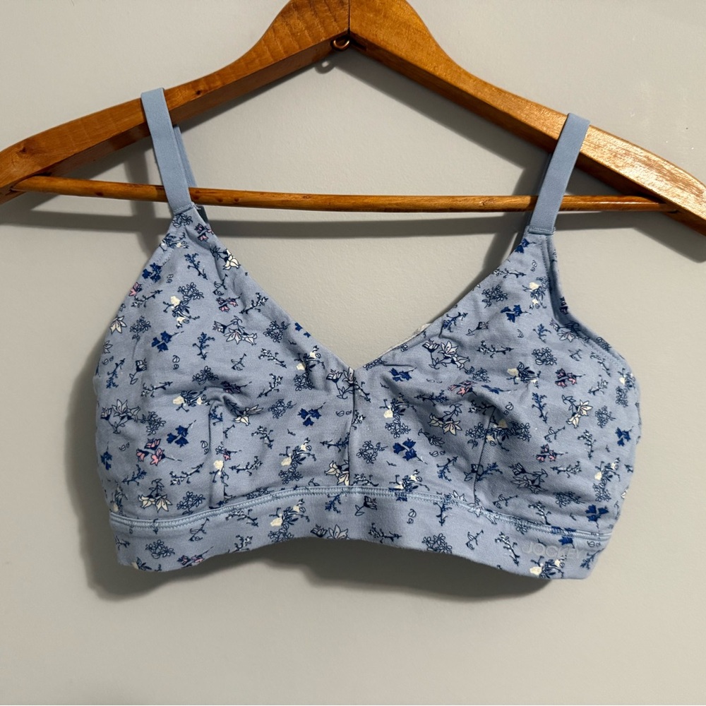 Jockey Organic Cotton Triangle Cami-Strap Bralette - Lily Floral